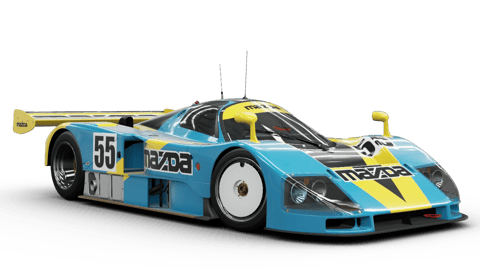 #55 Mazda 787B