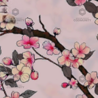 Cherry Blossom  Camo Challenge